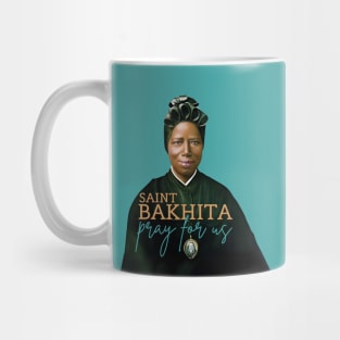 Saint Bakhita Pray For US Black Woman Catholic Saint Mug